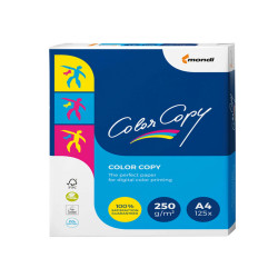 Carta Color Copy - A4 - 250 gr - bianco - Mondi - conf. 125 fogli