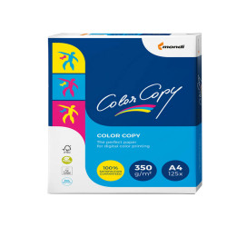 Carta Color Copy - A4 - 350 gr - bianco - Mondi - conf. 125 fogli