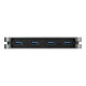 StarTech.com Hub USB C a 4 porte USB-A -Hub USB 3.0 Type C (3.2/3.1 Gen 1) 5Gbps - Alimentato da bus - Cavo da 28cm (HB30CM3A1C