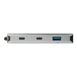 StarTech.com Hub USB-C a 4 porte (10Gbps) con 2x USB-A e 2x USB-C - Cavo Host da 25 cm incorporato  (HB31C2A2CB) - Hub - 2 x US