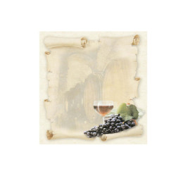 Carta con stampa "cantina" A4 - 90 gr - Decadry - conf. 20 fogli