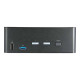 StarTech.com KVM Switch HDMI a 2 porte e doppio monitor 4K60Hz Ultra HD HDR - Switch KVM per computer desktop con 2x USB 3.0 Hu