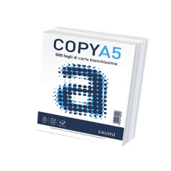 Carta Copy - A5 - 80 gr - bianco - Favini - conf. 500 fogli