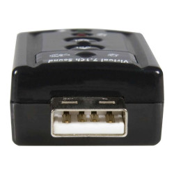 StarTech.com Scheda audio esterna adattatore audio USB Stereo Virtual 7.1 - Scheda audio - stereo - USB 2.0 - per P/N: MU15MMS,