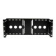 StarTech.com Staffa di montaggio universale per monitor LCD VESA per rack 19'' o armadi - Kit montaggio - per display LCD - acc