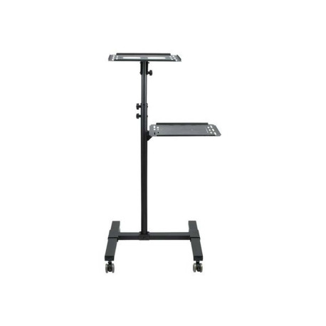 StarTech.com Supporto per proiettore e laptop - Carrello portatile per videoproiettore resistente (2 ripiani, capacità 10kg) - 