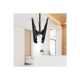 StarTech.com Supporto TV da Soffitto a Doppio Display Back-to-Back - Palo da 106cm a 152cm per Schermo da 32" a 75" - Staffa - 