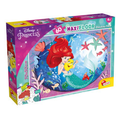 Puzzle Maxi "Disney Little Mermaid" - 60 pezzi - Lisciani