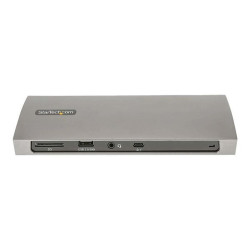 StarTech.com Thunderbolt 4 Dock, 96W Power Delivery, Single 8K/Dual Monitor 4K 60Hz, 3xTB4/USB4 ports, 4xUSB-A, SD, GbE, Thunde