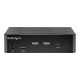 StarTech.com USB C KVM Switch, 2 Port DisplayPort KVM w/ 4K 60Hz UHD HDR Video, 3.5mm Audio, USB Type C KVM Switch, 4x USB HID 
