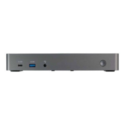 StarTech.com USB-C e USB-A Dock - Docking station triplo monitor DisplayPort HDMI 4K 60Hz - 85W Power Delivery, 6x USB, GbE (DK