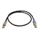 QNAP CAB-SAS05M-8088 - Cavo esterno SAS - 26 pin 4x Shielded Mini MultiLane SAS (SFF-8088) (M) a 26 pin 4x Shielded Mini MultiL
