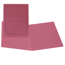 Cartellina semplice con stampa - 145 gr - 25 x 34 cm - magenta - cartoncino manilla - Cartotecnica del Garda - conf. 100 pezzi