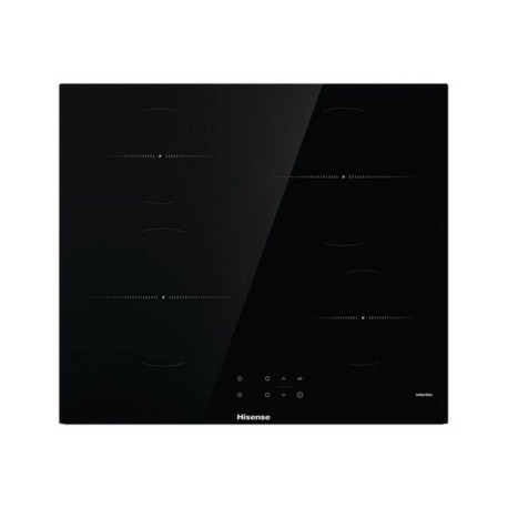 Hisense I6421CB - Piano cottura a induzione - 4 piastre - larghezza: 59.5 cm - prof. 52 cm - nero