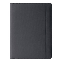 Portablocco Meet - con elastico - 31 x 25 x 1,4 cm - antracite - In Tempo