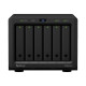 Synology Disk Station DS620slim - Server NAS - 6 alloggiamenti - SATA 6Gb/s - RAID 0, 1, 5, 6, 10, JBOD - RAM 2 GB - Gigabit Et