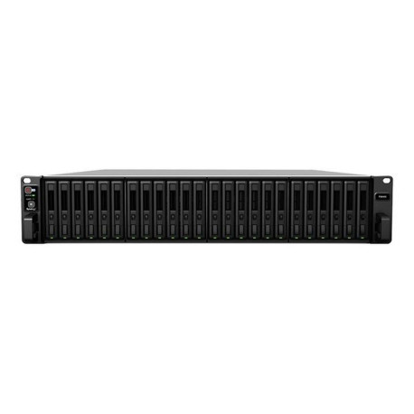 Synology FlashStation FS6400 - Server NAS - 24 alloggiamenti - montabile in rack - RAID RAID 0, 1, 5, 6, 10, JBOD, RAID F1 - RA