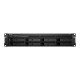 Synology RackStation RS1221RP+ - Server NAS - 8 alloggiamenti - montabile in rack - SATA 6Gb/s - RAID 0, 1, 5, 6, 10, JBOD, sos
