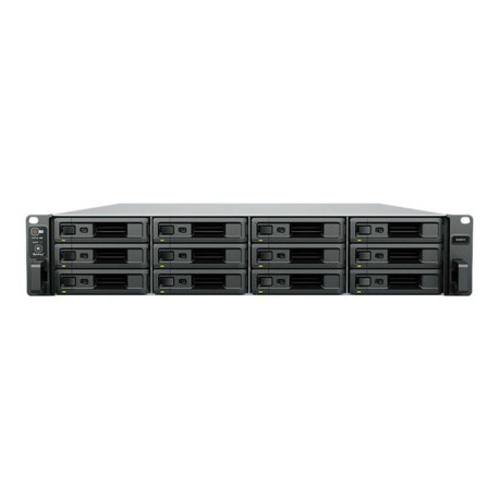 Synology SA3410 - Server NAS - 12 alloggiamenti - montabile in rack - SATA 6Gb/s / SAS - RAID RAID 0, 1, 5, 6, 10, JBOD, RAID F