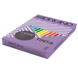Carta Fabriano Colore - A4 - 80 gr - colori forti violetto - Fabriano - conf. 500 fogli