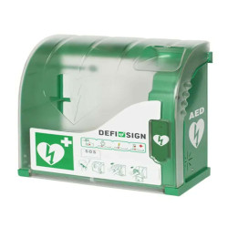 Teca per Defibrillatore da Esterno DefiSign AVIA 200 DS-200 Riscaldato e Ventilato colore Verde DAE
