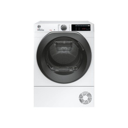 Hoover H-Dry 500 NDEH11A2TCBEXS-S - Asciugatrice WiFi - larghezza: 59.6 cm - prof. 58.5 cm - altezza: 85 cm - caricamento front
