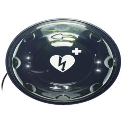 Teca da Esterno per Defibrillatore Rotaid Solid Plus Heat LED con Illuminazione e Allarme DAE