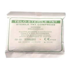 Telo sterile in tessuto non tessuto cm 40 x 60 cm