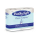 Carta igienica Classic - 2 veli - 16 gr - 10 cm x 52,5 mt - diametro 11,5 cm - 500 strappi - BulkySoft - pacco 4 rotoli