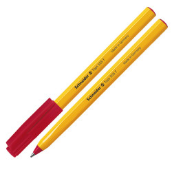 Penna a sfera con cappuccio Tops 505  - punta 0,5mm - rosso - Schneider
