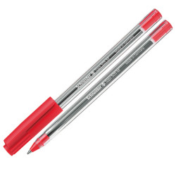 Penna a sfera con cappuccio Tops 505  - tratto 0,7mm  - rosso - Schneider