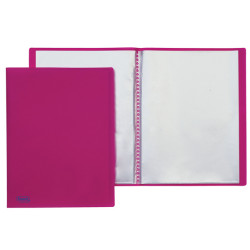 Portalistini Sviluppo - buccia - PP - 22 x 30 cm - 20 buste - fucsia - Favorit