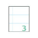 Tico - Carta - Opaca - autoadesivo permanente - bianco - 100 x 48 mm 30 etichette (10 foglio(i) x 3) etichette