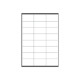Tico Copy Laser Premium - Carta - autoadesivo permanente - arancione fluorescente - 70 x 36 mm 1680 etichette (70 foglio(i) x 2