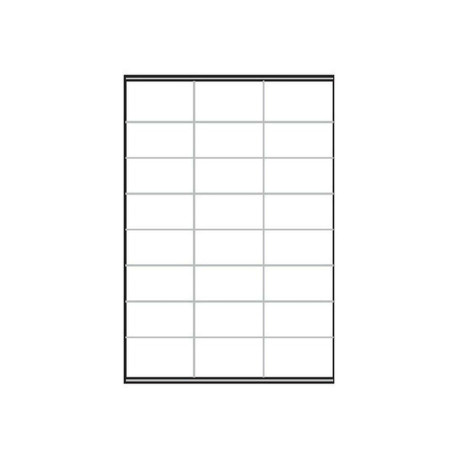 Tico Copy Laser Premium - Carta - autoadesivo permanente - arancione fluorescente - 70 x 36 mm 1680 etichette (70 foglio(i) x 2