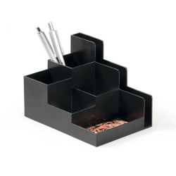 Portaoggetti da scrivania Optimo - 16,2 x 11,8 x 11 cm - nero - Durable