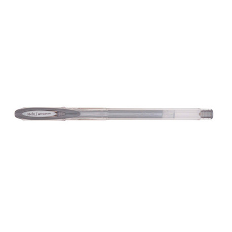 Penna a sfera gel con cappuccio Uni Ball Signo M120  - punta 0,8mm  - argento - Uni Mitsubishi