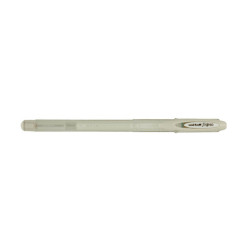 Penna a sfera gel con cappuccio Uni Ball Signo M120 - punta 0,7mm - bianco - Uni Mitsubishi