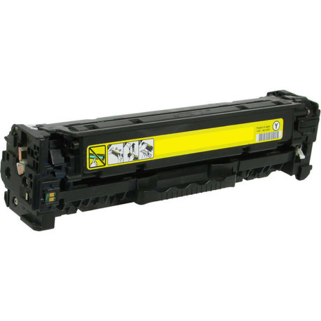 Toner Compatibile per HP CC532A Giallo 2.800 Pagine 304A