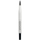 Refill roller Quink standard - punta media - metallo - nero - Parker