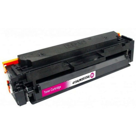 Toner Compatibile per HP W2033A Magenta 2.100 Pagine 415A