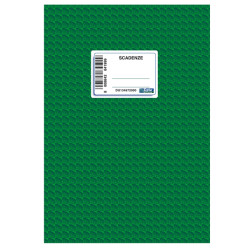 Registro scadenzario spiralato Gennaio/Dicembre - 10 pagine per mese - 24 x 17 cm - 2016N1363 - Data Ufficio