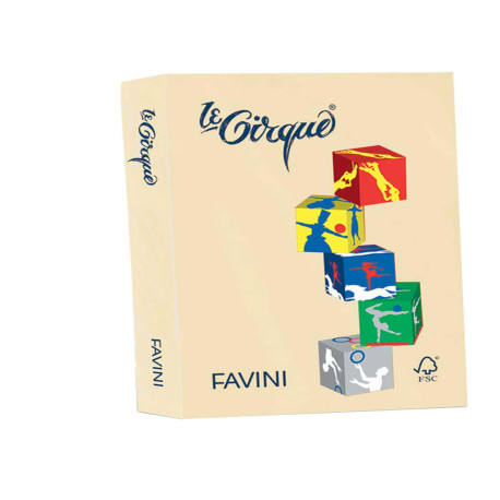 Carta Le Cirque - A3 - 80 gr - camoscio pastello 105 - Favini - conf. 500 fogli