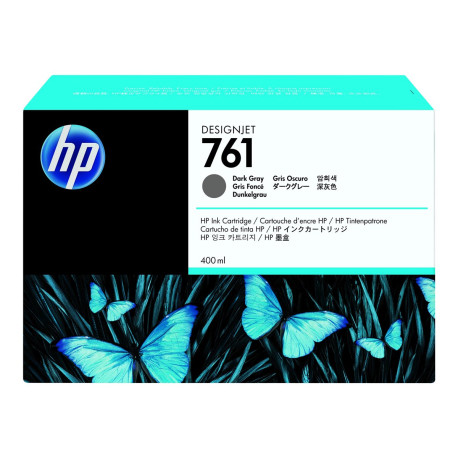HP 761 - 400 ml - grigio scuro - originale - DesignJet - cartuccia d'inchiostro - per DesignJet T7100, T7200 Production Printer