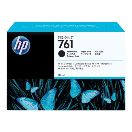 HP 761 - 400 ml - nero opaco - originale - DesignJet - cartuccia d'inchiostro - per DesignJet T7100, T7200 Production Printer