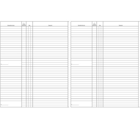 Registro libro soci SPA/SRL - 31 x 24,5 - 47pg - numerate - Edipro