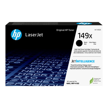 HP 149X - Alta capienza - nero - originale - LaserJet - cartuccia toner (W1490X) - per LaserJet Pro 4002, MFP 4102