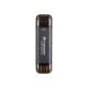 Transcend ESD310C - SSD - 256 GB - esterno (portatile) - USB 3.2 Gen 2x1 (USB-C connettore) - nero