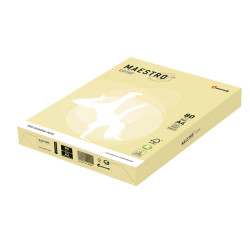 Carta Maestro Color - A4 - 80 gr - giallo tenue YE23 - Mondi - conf. 500 fogli