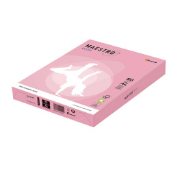 Carta Maestro Color - A4 - 80 gr - rosa tenue OPI74 - Mondi - conf. 500 fogli
